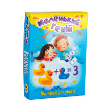 Навчальні картки Маленький геній 30660 (укр.) Strateg
