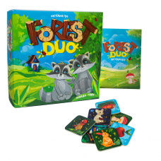 Настільна гра-мемо "Forest Duo" 30867 інструкція 64 фішки Strateg