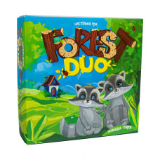 Настільна гра-мемо "Forest Duo" 30867 інструкція 64 фішки Strateg