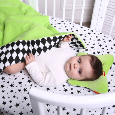 Дитячий постільний комплект Bed Set Newborn МС 110512-08 подушка + ковдру + простирадло Macik