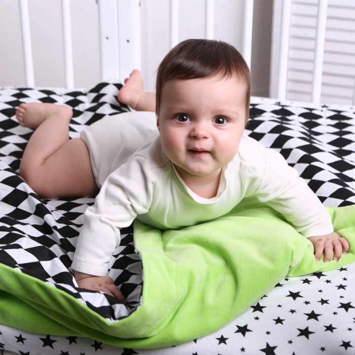 Дитячий постільний комплект Bed Set Newborn МС 110512-08 подушка + ковдру + простирадло Macik