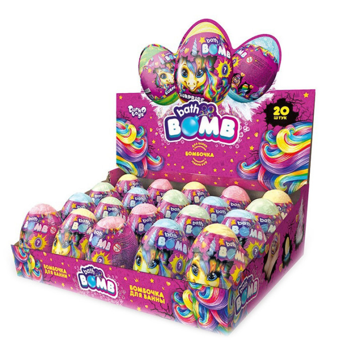 Набір креативної творчості "Bath Bomb" Pony BB-02-03 Danko Toys
