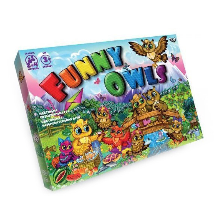 Настільна гра "Funny Owls" DTG98 Danko Toys