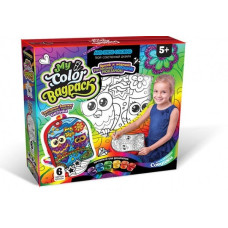 Комплект креативного творчості My Color BagPack CBP-01 рюкзак-розмальовка  Сови Danko Toys