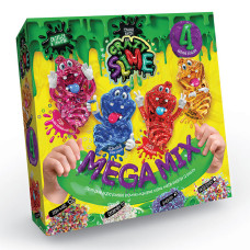 Ігровий набір для проведення дослідів "Crazy Slime" SLM-03, 4в1  SLM-03-02U Danko Toys