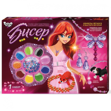 Набір бісеру ВЕЛ 2695DT для дівчаток  Червоний Danko Toys