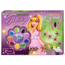 Набір бісеру ВЕЛ 2695DT для дівчаток  Зелений Danko Toys