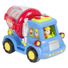 Дитячі машинки Спецтехніка 386 ABC, 3 види  Бетономішалка Limo Toy