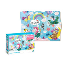 Дитячі пазли 300416 "Пригоди єдиноріжок" 30 елементів DoDo Toys