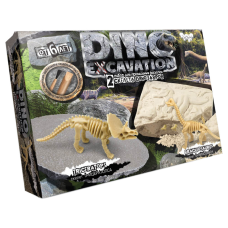 Дитячий набір для проведення розкопок динозаврів DINO EXCAVATION DEX-01  Трицератопс Danko Toys