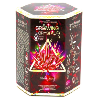 Ігровий набір для вирощування кристалів GRK-01 GROWING CRYSTAL  Рубін Danko Toys