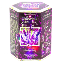 Ігровий набір для вирощування кристалів GRK-01 GROWING CRYSTAL  Аметист Danko Toys