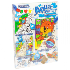 Набір креативної творчості AQP-01 "Aqua Painter"Ведмедик з кубиками Danko Toys