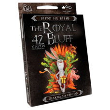 Карткова гра The ROYAL BLUFF RBL-01 українською мовою  RBL-01-01U Danko Toys