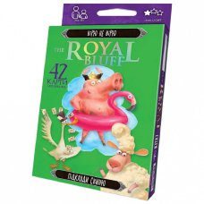 Карткова гра The ROYAL BLUFF RBL-01 українською мовою  RBL-01-02U Danko Toys