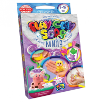 Набір креативної творчості "Пластилінове мило" Play Clay Soap PCS-02 маленький  Котик Danko Toys