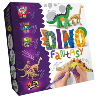 Набір креативної творчості Динозаври "Dino Fantasy" DF-01-01U, 3 скелета в наборі  Диметродон Danko Toys