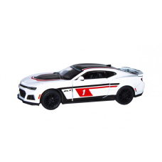 Дитяча модель машинки Chevrolet Camaro ZL1 2017 Kinsmart KT5399FW інерційна, 1:38  White Kinsmart