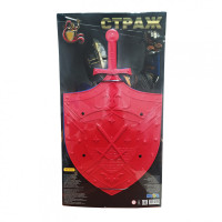 Набір "Страж"  21233 Щит, 1 меч  Red MToys