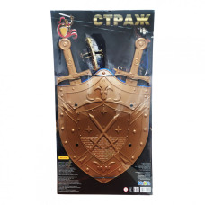 Набір "Страж"  21234 Щит, 2 меча  Gold MToys