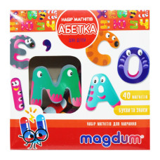 Дитячий набір магнітів "Азбука" Magdum ML4031-36 УКР Magdum