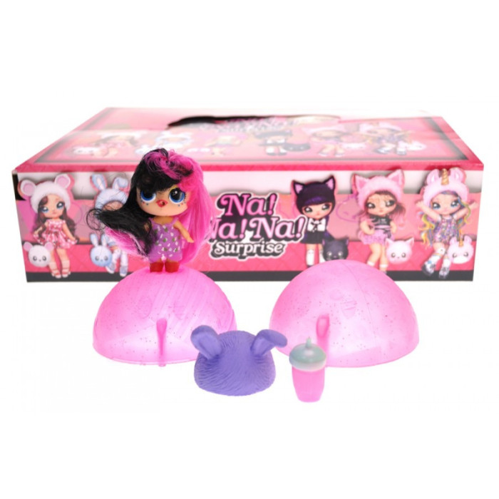 Дитяча лялька "Na! Na! Na!" TM003-34B24 з вушками Bambi