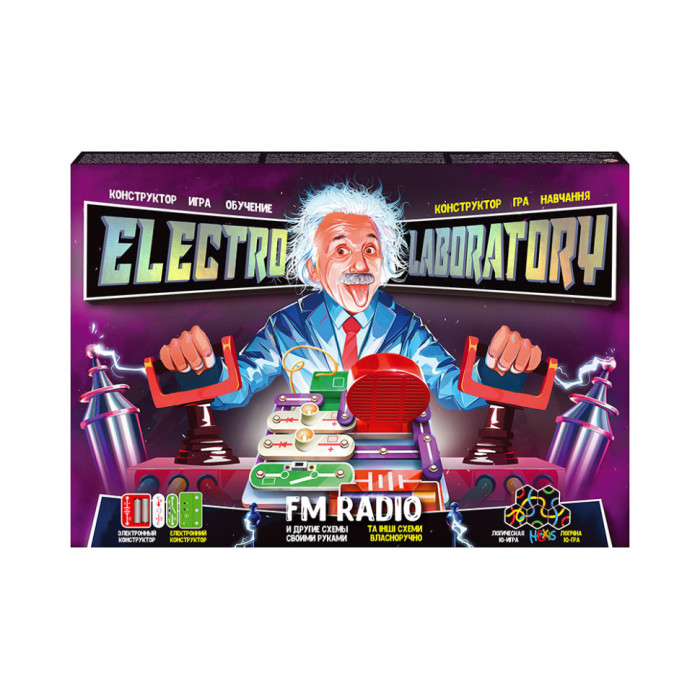 Електронний конструктор "Electro Laboratory. Radio+Piano" Danko Toys ELab-01-03 FMRadio Danko Toys