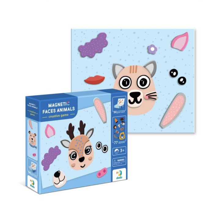 Гра на магнітах "Магнітні мордочки" DoDo Toys 200209 DoDo Toys