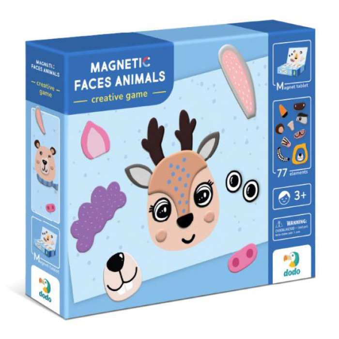 Гра на магнітах "Магнітні мордочки" DoDo Toys 200209 DoDo Toys