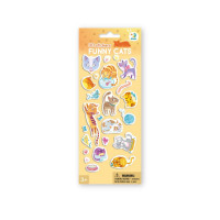 Набір 3D-наклейок "Кумедні котики" DoDo 300845 DoDo Toys