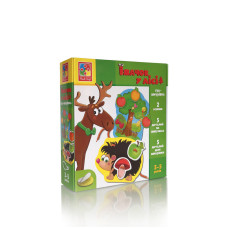 Гра-шнурівка з липучками "Їжачок у лісі" Vladi Toys VT1804-45 (укр) Vladi Toys
