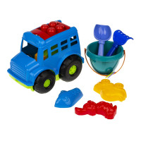 Пісочний набір Автобус "Бусик"№3 Colorplast 0107  Синій Colorplast