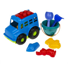 Пісочний набір Автобус "Бусик"№3 Colorplast 0107  Синій Colorplast
