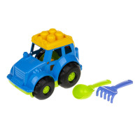 Пісочний набір Трактор "Коник"№1 Colorplast 0206  Синій Colorplast