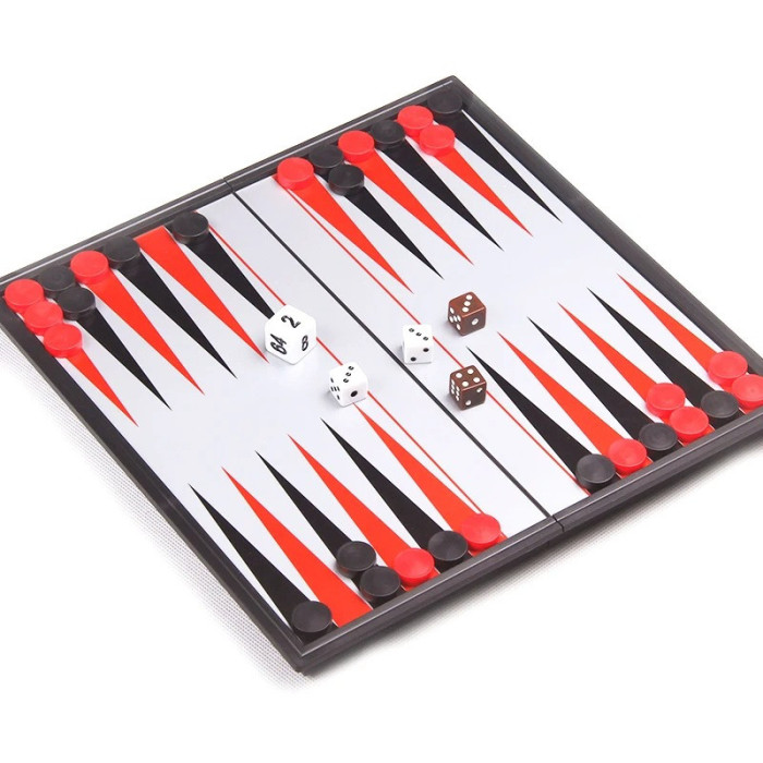 Нарди магнітні Magnetic Folding Backgammon 3820UB (RL-KBK) UB