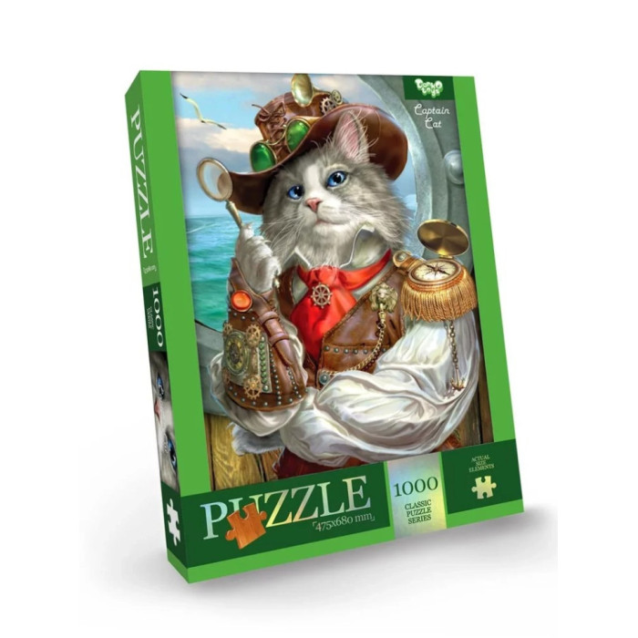 Пазл "Captain Cat" Danko Toys C1000-12-09, 1000 ел. Danko Toys