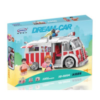 Конструктор XINGBAO XB-08004 MOC Фургон із морозивом, 1000 елемента XINGBAO