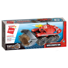 Конструктор Qman 1410-1-8 Пожежна техніка, 79 дет  Super Scraper Tank Qman