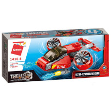 Конструктор Qman 1410-1-8 Пожежна техніка, 79 дет  Ultra-Flywheel Rescuer Qman