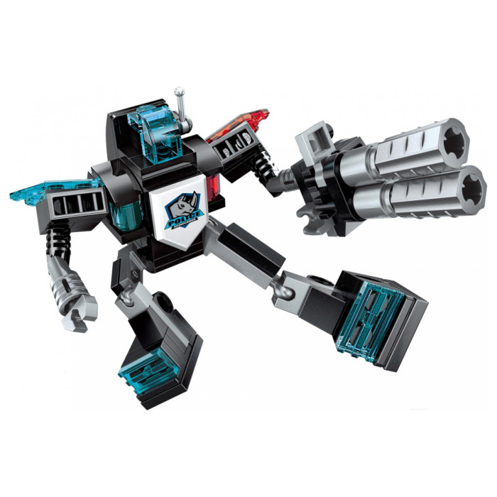 Дитячий Конструктор Qman 1413-1-8 транспорт, зброя, 95 дит. Law Enforcement Robot Qman
