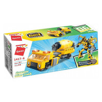 Дитячий Конструктор Qman 1417-1-6 будтехніка, 79 дет  Concrete Mixer Truck Qman