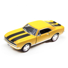 Дитяча модель машинки CHEVROLET CAMARO Z KT5341 W, інерційна  Yellow Kinsmart