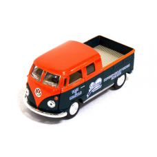 Дитяча колекційна машинка KT5396W інерційна  Orange Kinsmart