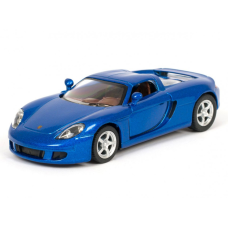 Колекційна машинка Porsche Carrera GT KT5081W інерційна  Blue Kinsmart
