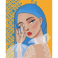 Картина за номерами "Незламна ©mosyakart"Ідейка KHO4907 40х50 см Идейка