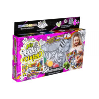 Пенал розмальовка "My color Clutch" Danko Toys CCL-01-01U  Music Danko Toys