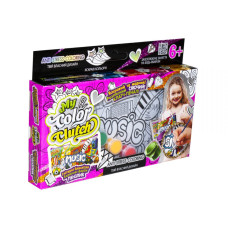 Пенал розмальовка "My color Clutch" Danko Toys CCL-01-01U  Music Danko Toys