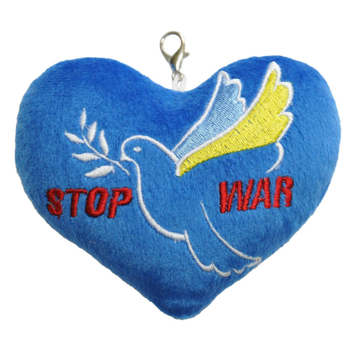 Серце - брелок "Stop War", Tigres ПД-0433 Tigres