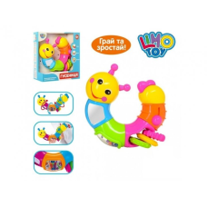 Розвиваюча гра Гусениця-логіка 9182/786 з прорізувачем Joy Toy