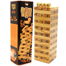 Настільна гра, що розвиває "NUMBER TOWER"укр. NT-01U Danko Toys